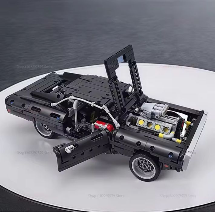 Конструктор лего технік lego technic dodge charger toretto з підсвітко