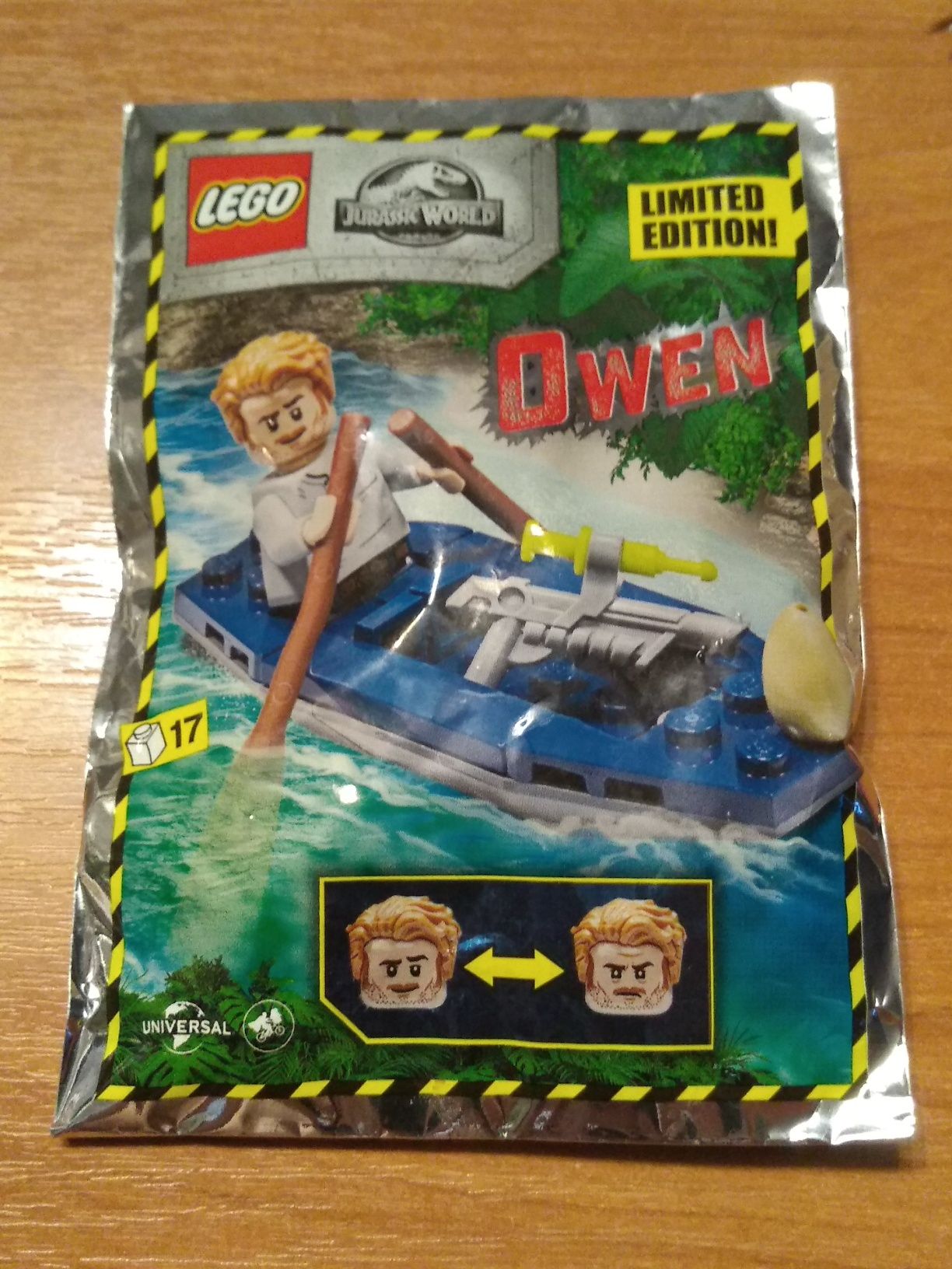 Figurka LEGO jurassic world Owen
