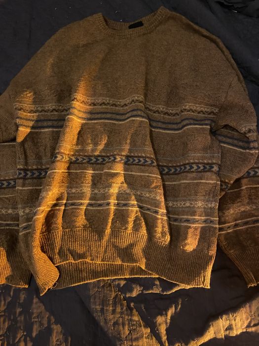 camisolas de lã vintage e sweats