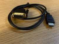Conversor adaptador DVI-D para HDMI bidireccional
