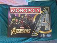 Monopoly Avengers gra planszowa + koszulki