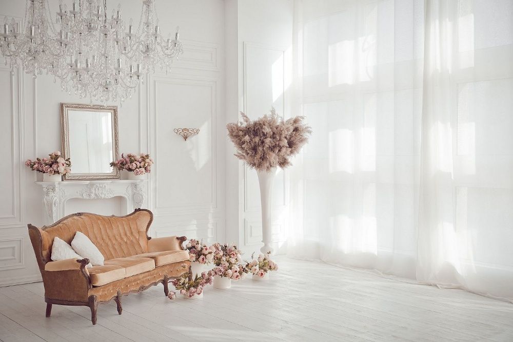 Эксклюзивный золотой антикварный диван барокко или рококо