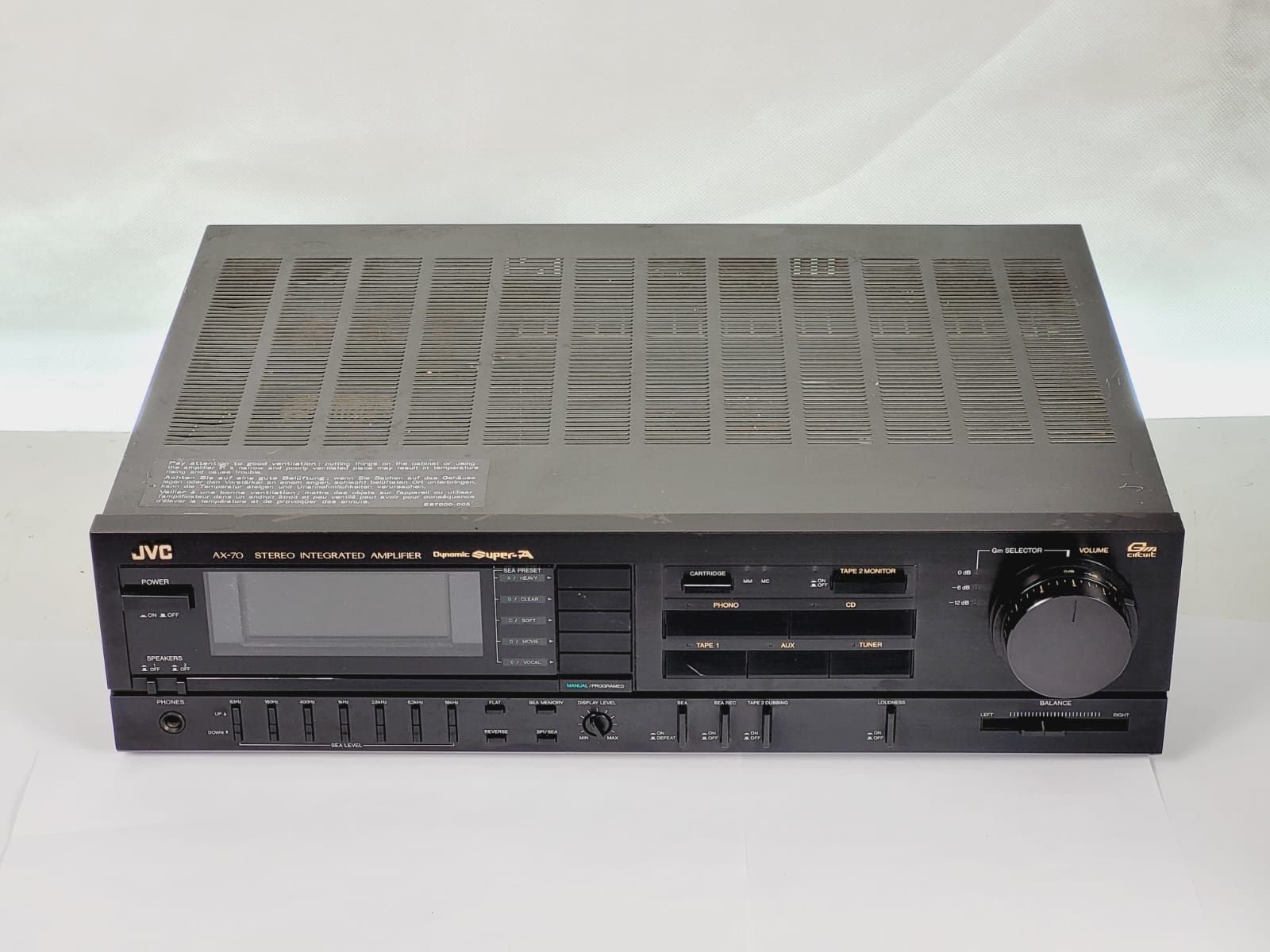 Jvc AX 70BK amplituner wzmacniacz z korektorem radio