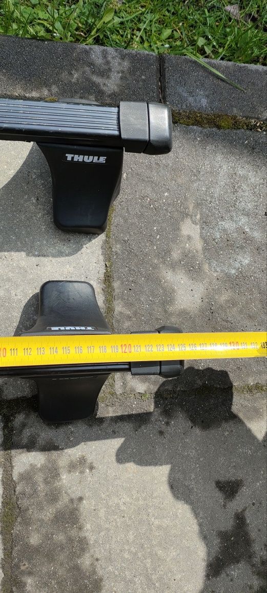 Bagażnik dachowy  Thule rapid system, rozstaw 85-120cm