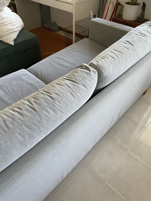 sofa cinzento ikea