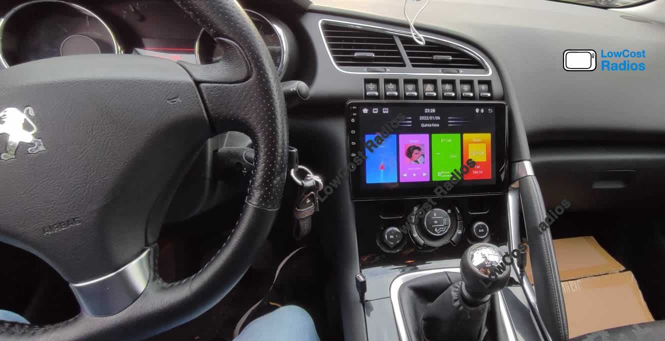 *(NOVO) Rádio PEUGEOT 3008/5008 | GPS ANDROID 10 BT USB APPS WIFI