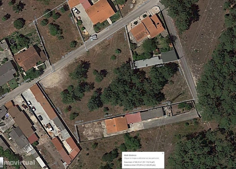 Excelente Terreno para construção com 4.750m² em Pataias Gare