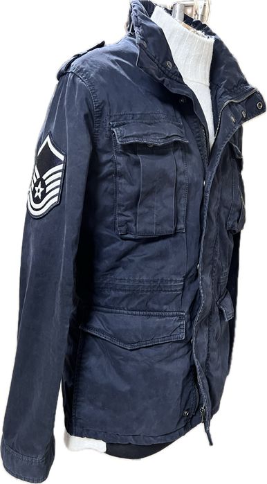 Куртка бомбер Superdry Rookie M-65 (alpha industries), размер M/L.