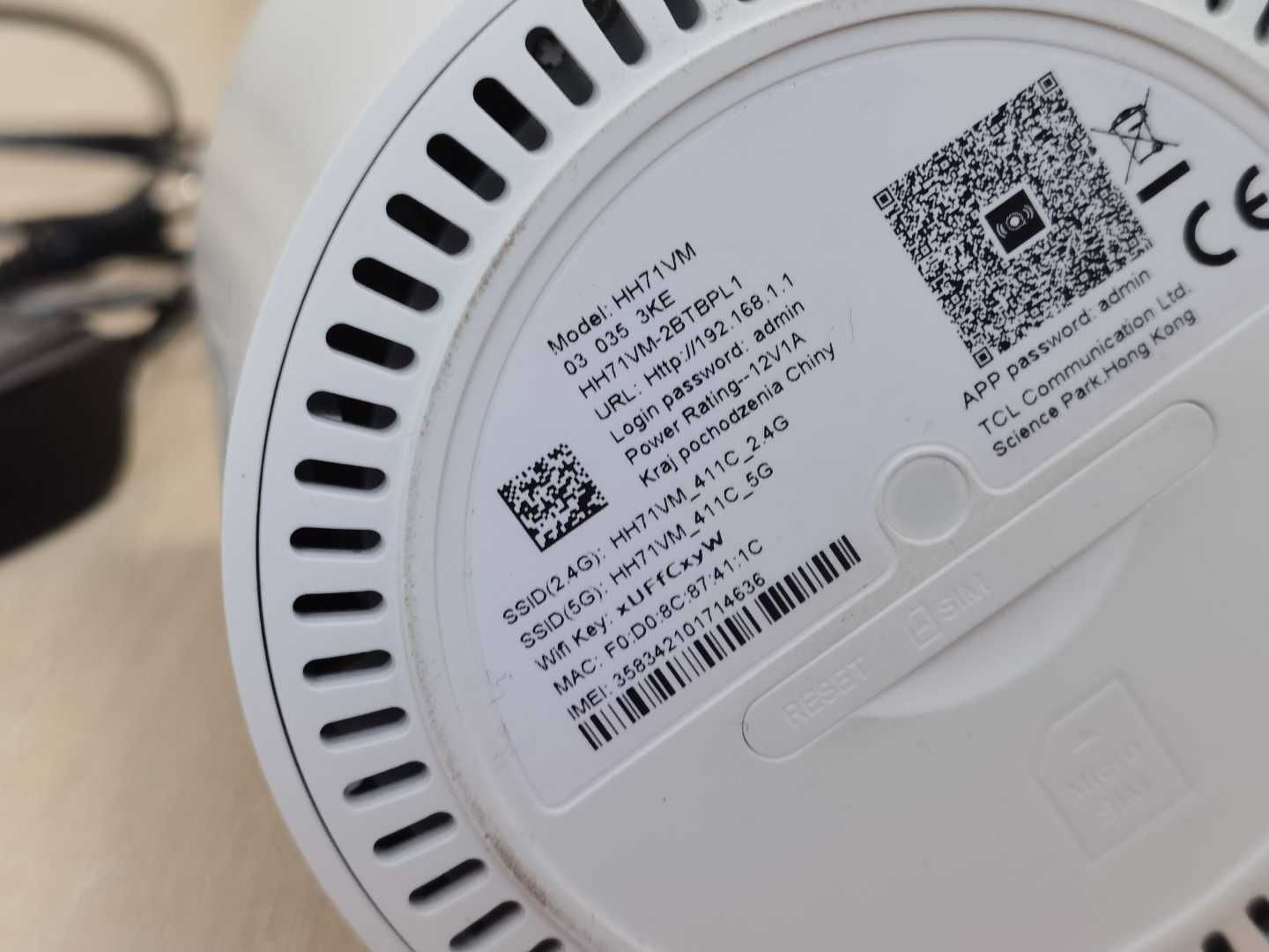 router bezprzewodowy Alcatel LINK HUB 4G WiFi / LTE Cat.7 - WiFi