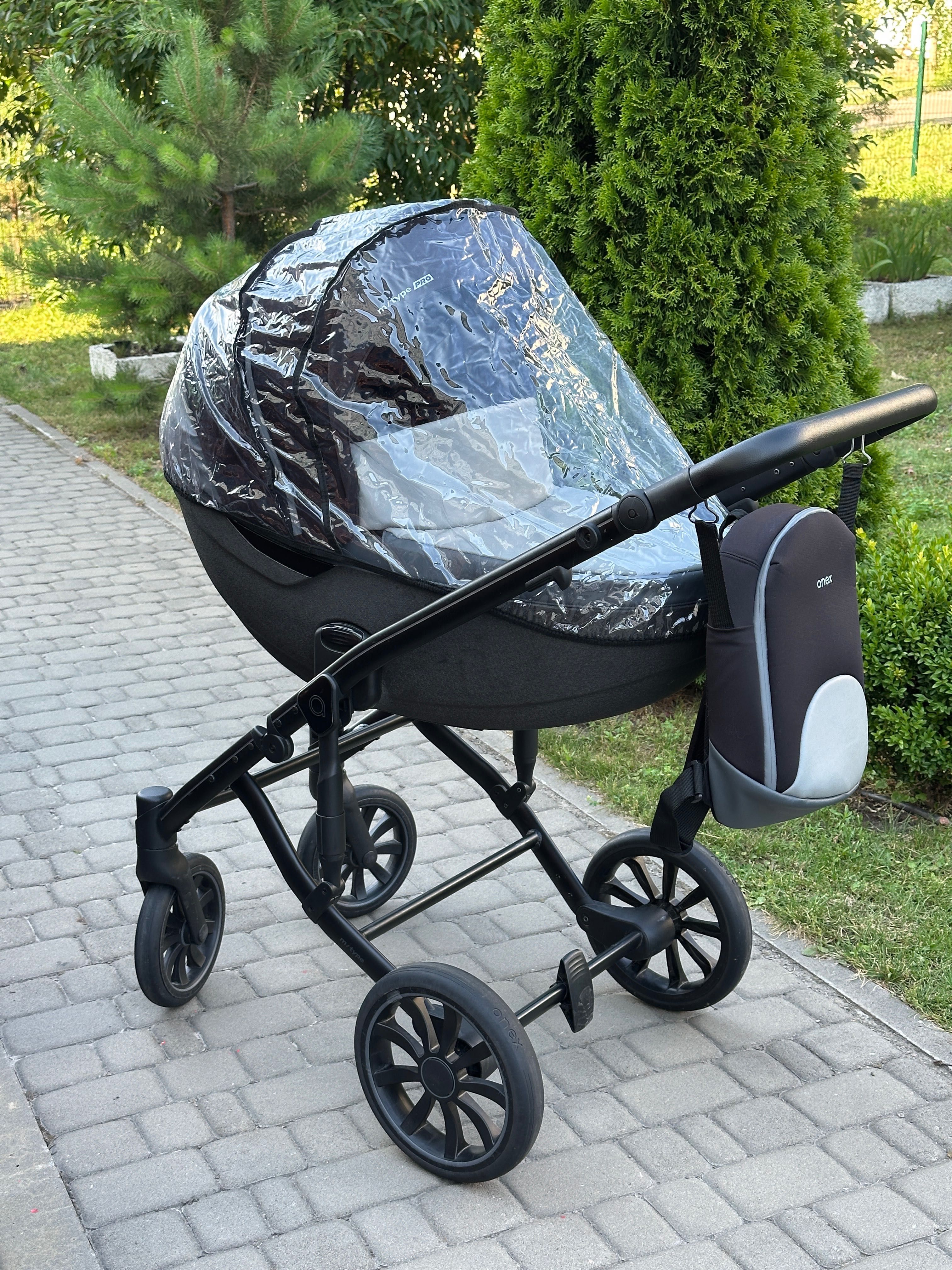 Коляска 2 в 1 Anex M/Type PRO Tech grey, на гарантії до вересня 2026