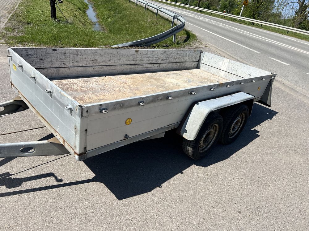 Heinemann 95rok 2000 DMC przyczepa skrzyniowa 1.54x3,55m