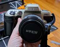 Corpo de máquina fotográfica analógica Nikon F60