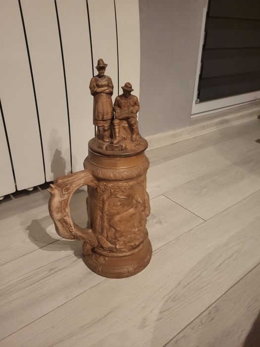 Kufel ceramiczny vintage