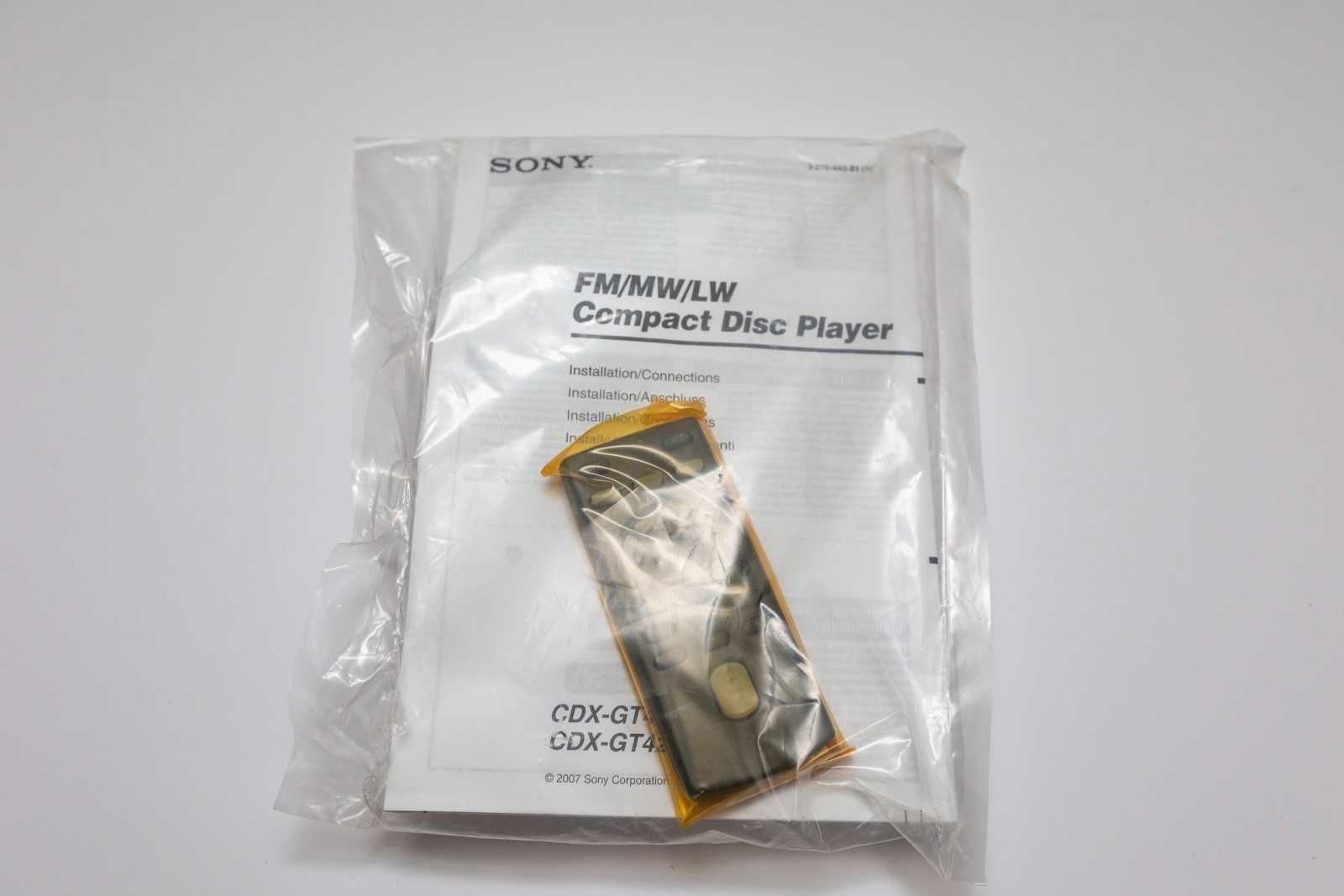 SONY CDX-GT424U XPLOD radioodtwarzacz auto