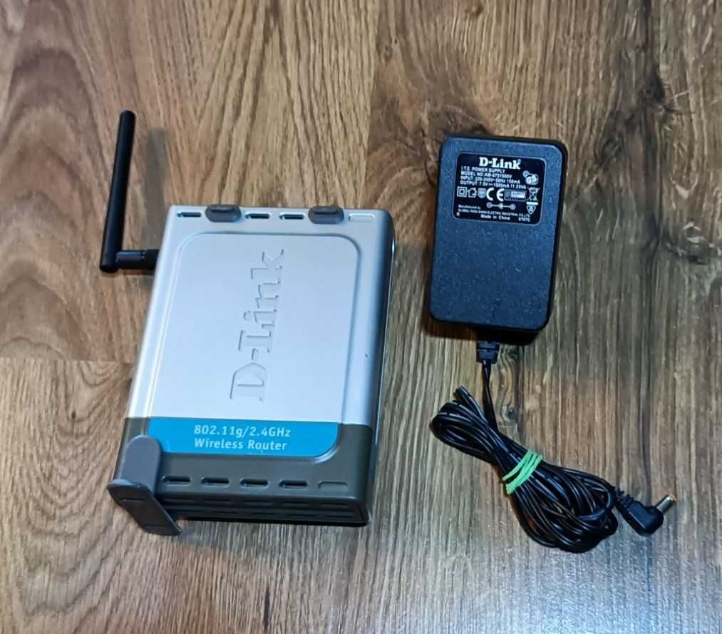 D-Link DI-524 router WiFi + Lan  +zasilacz