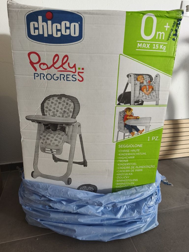 Cadeira de Papa Chicco Polly Progress 5 com Redutor