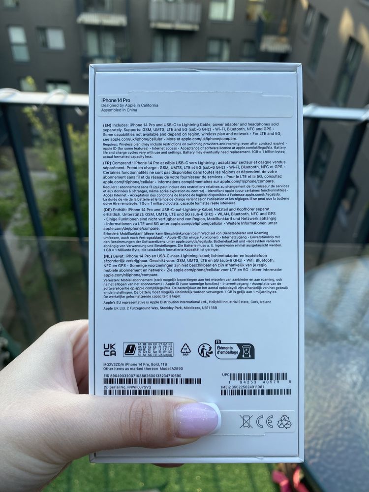 Iphone 14Pro 1TB