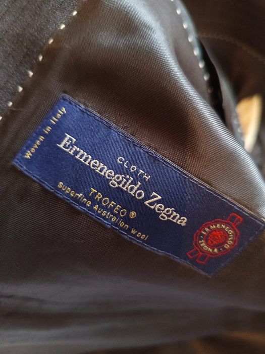 Ermenegildo żegna nowe oryginalne slim luxury marynarki męskie