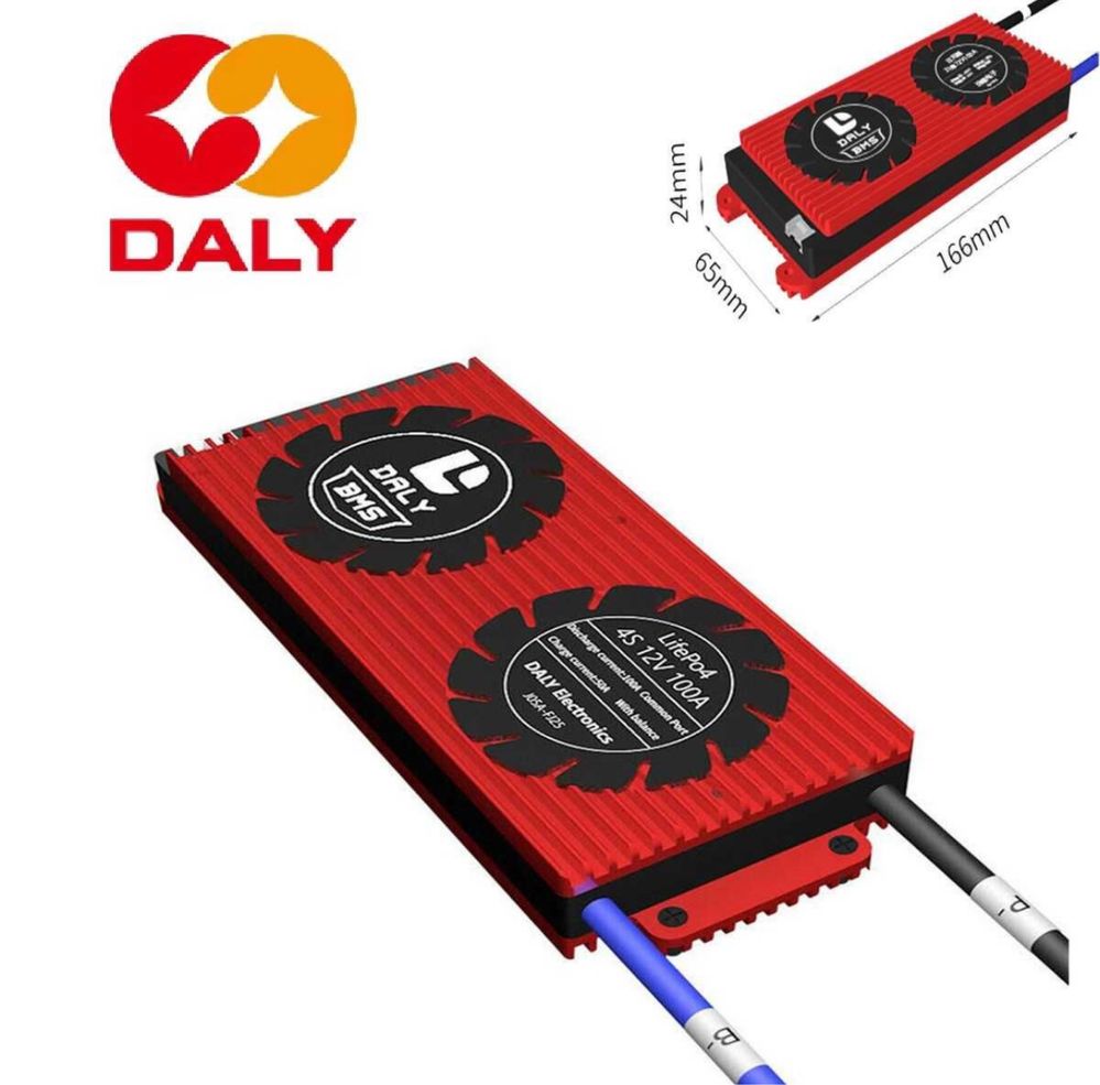 Плата bms daly 16s 100A 48V