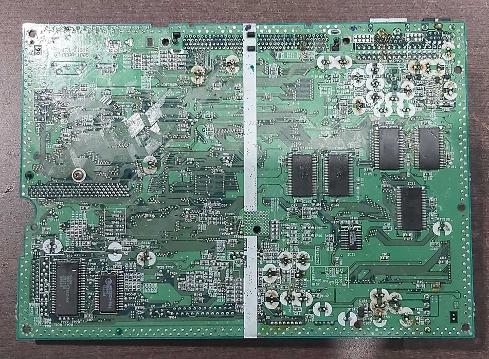 Motherboard Consola Sega Saturn - AVARIADA Para Peças