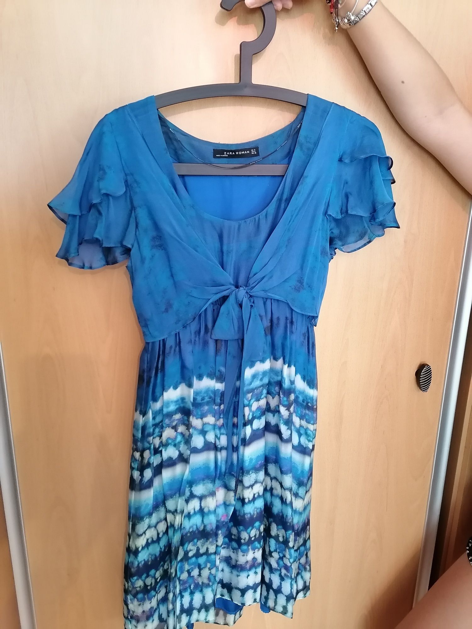 Vestido de cerimónia azul