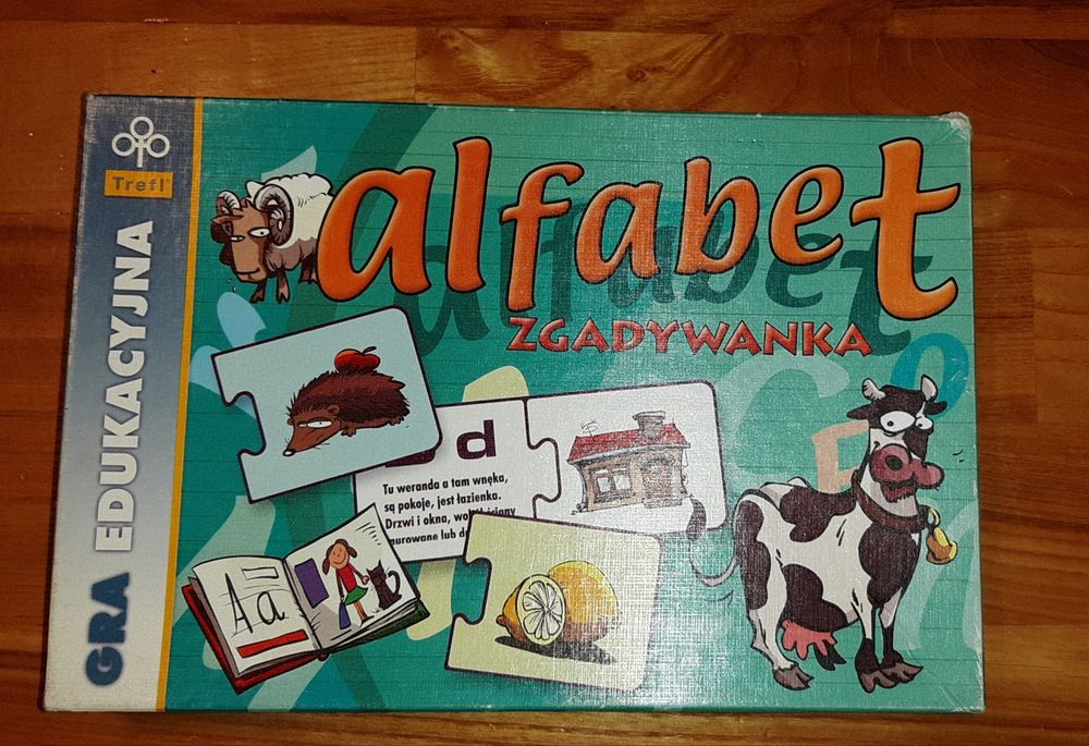 Alfabet zgadywanka - gra edukacyjna