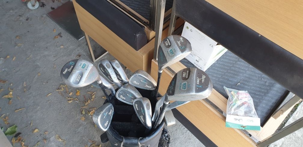 Kije golfowe plus torba