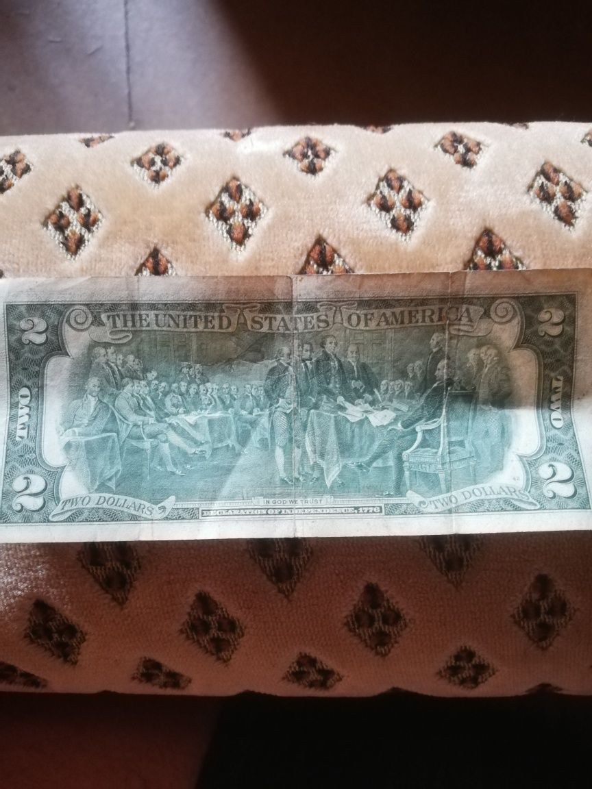 2 dollars доллар бакс 1976 года