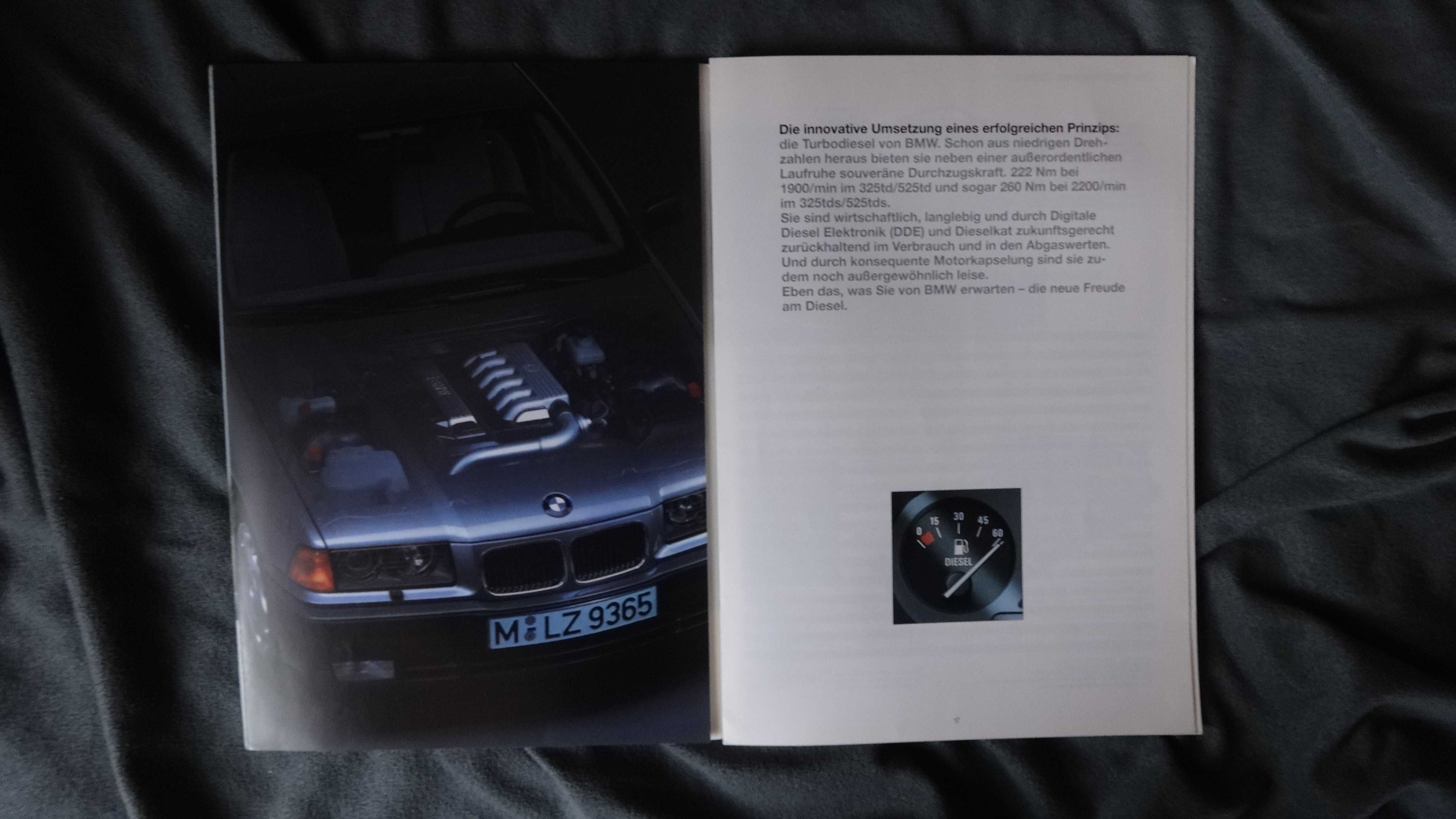 Prospekt BMW 3 E36 5 E34