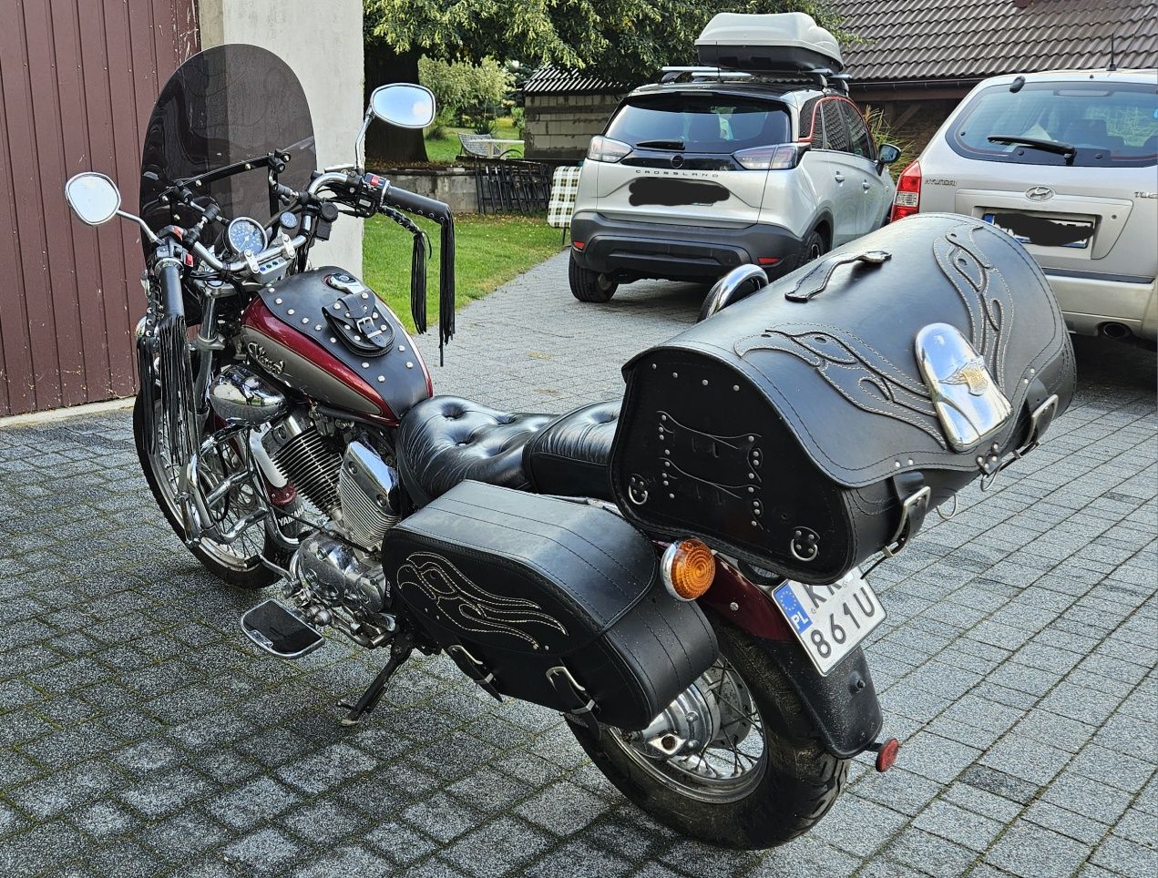 YAMAHA VIRAGO 535, przebieg 16383
