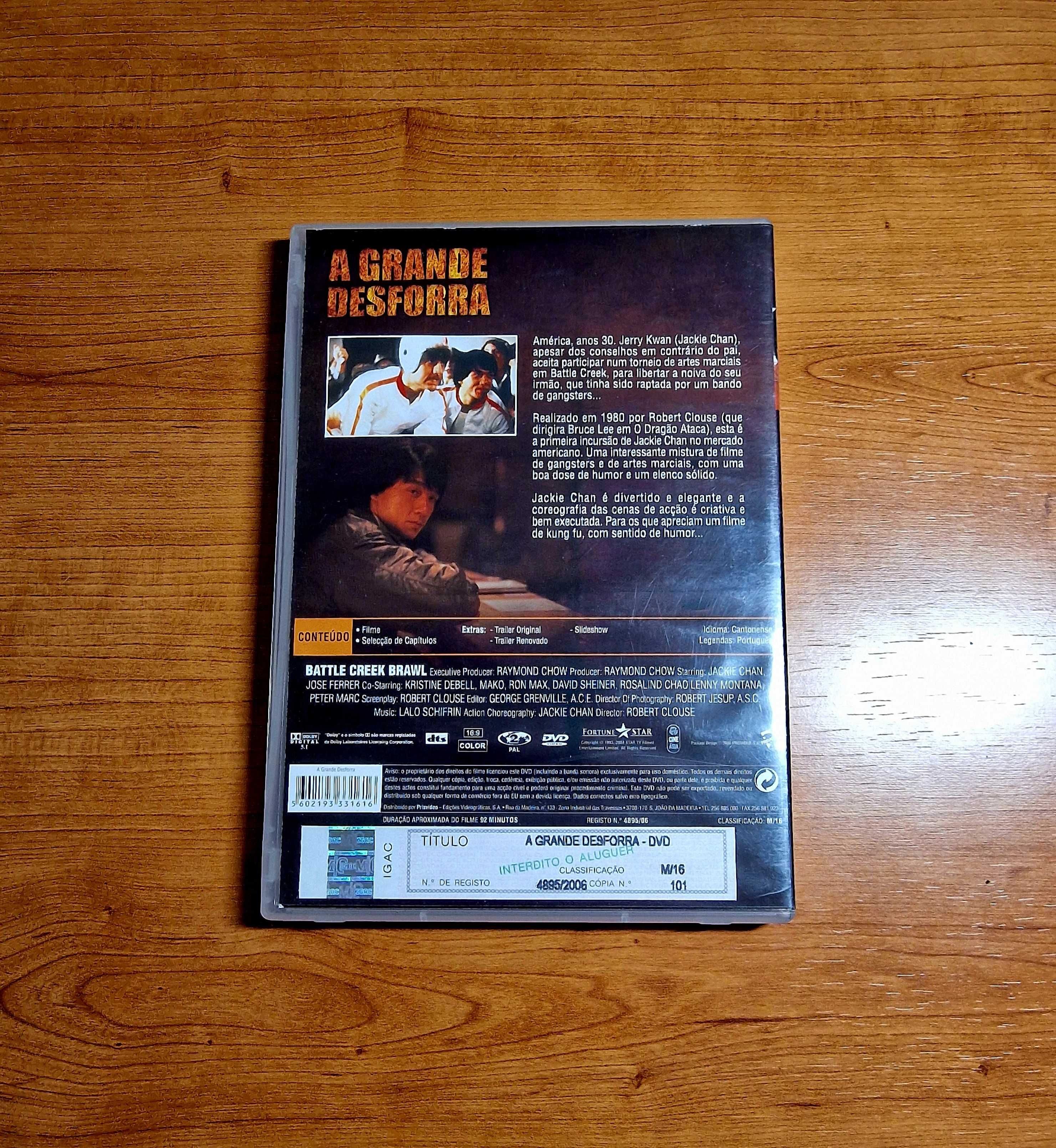 A GRANDE DESFORRA (Robert Clouse) Jackie Chan /Remasterizado/CINE ASIA