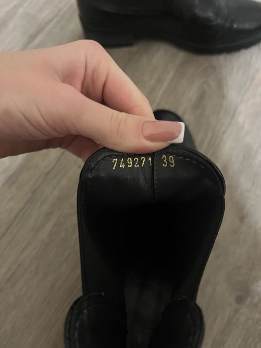 Чорні ботинкі BALDININI