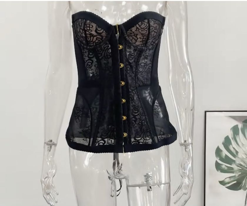 Корсет чорний Agent Provokator c