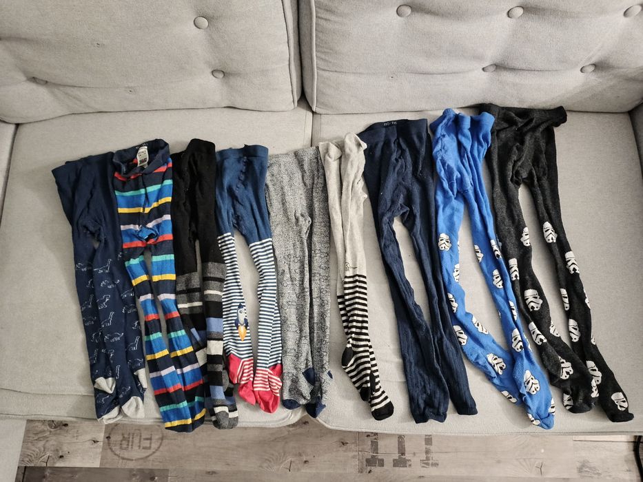 Rajtuzy dla chłopca w rozmiarze 110/116