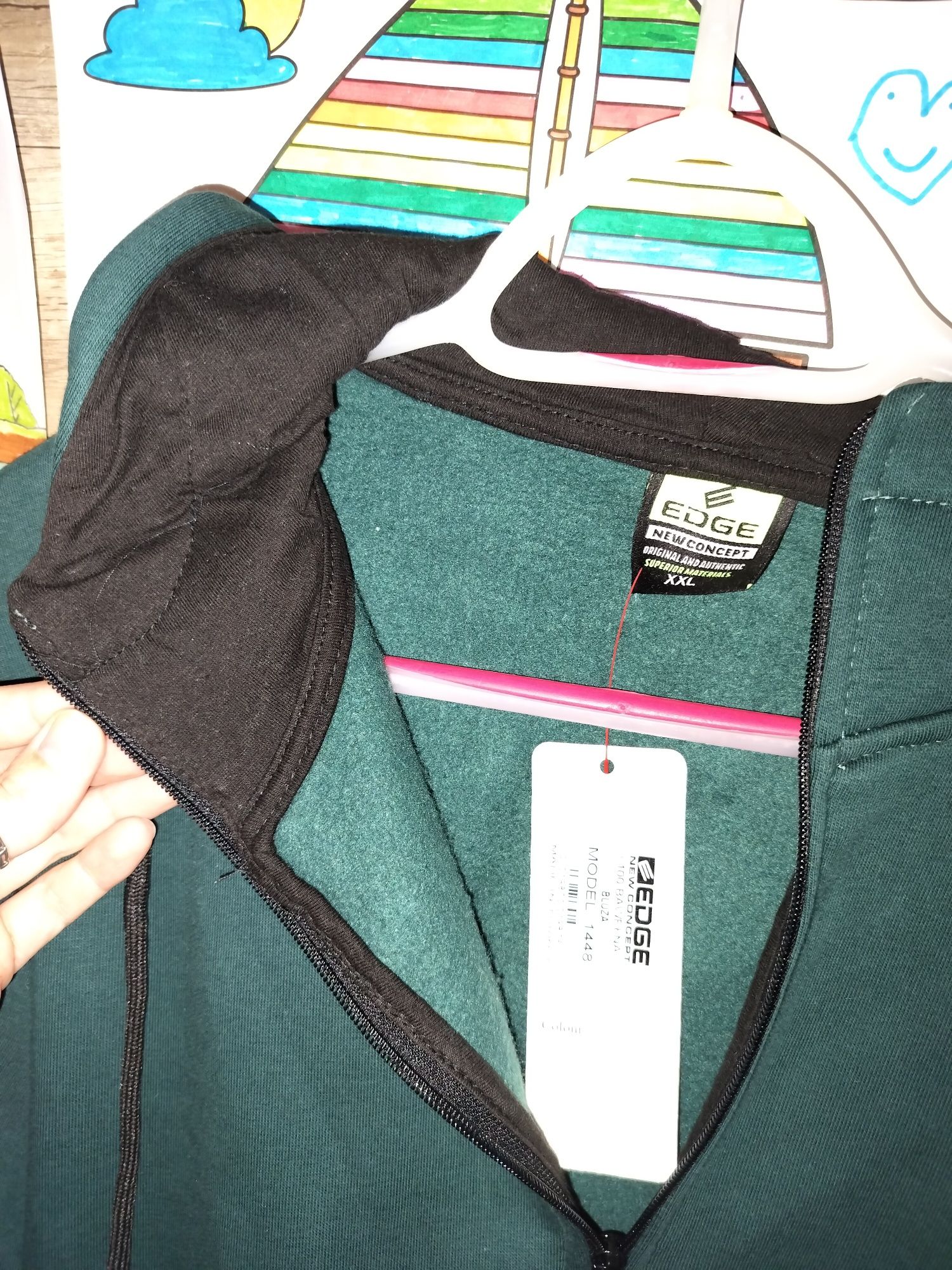 Bluza męska L XL Khaki Nowa