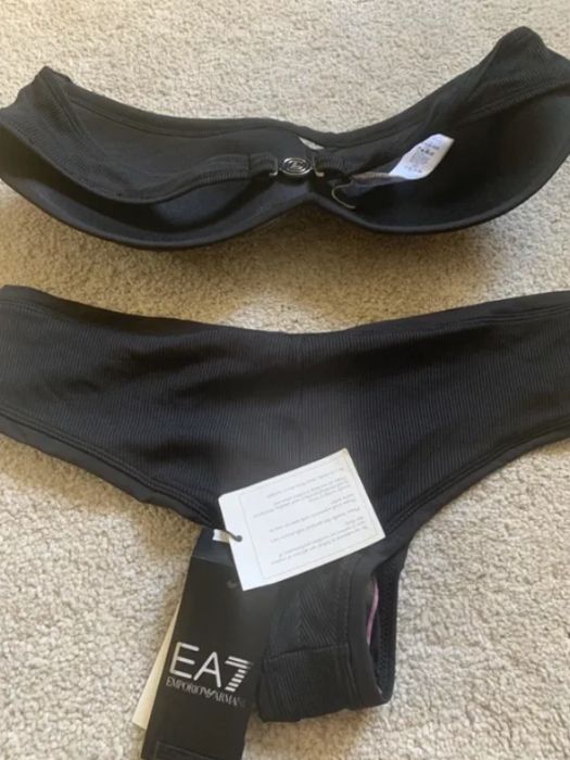 EA7 Emporio Armani strój kąpielowy bikini L nowy 2 częściowy