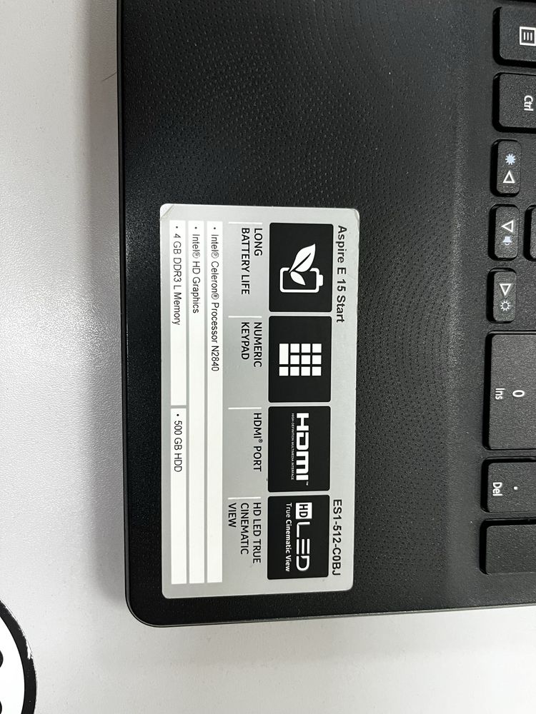 Ноутбук Acer Aspire ES1-512