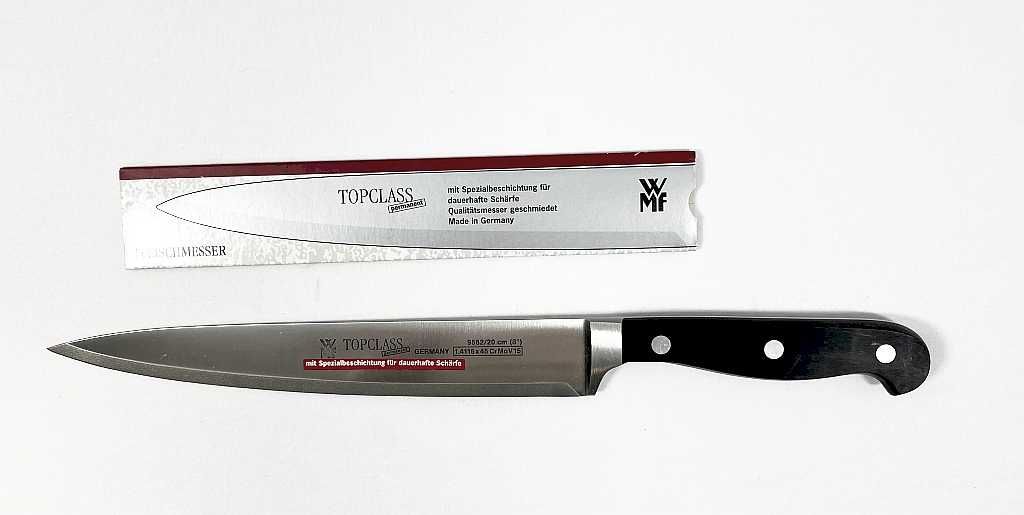 Nóż Topclass do krojenia mięsa marki WMF dł. 32cm / 20cm