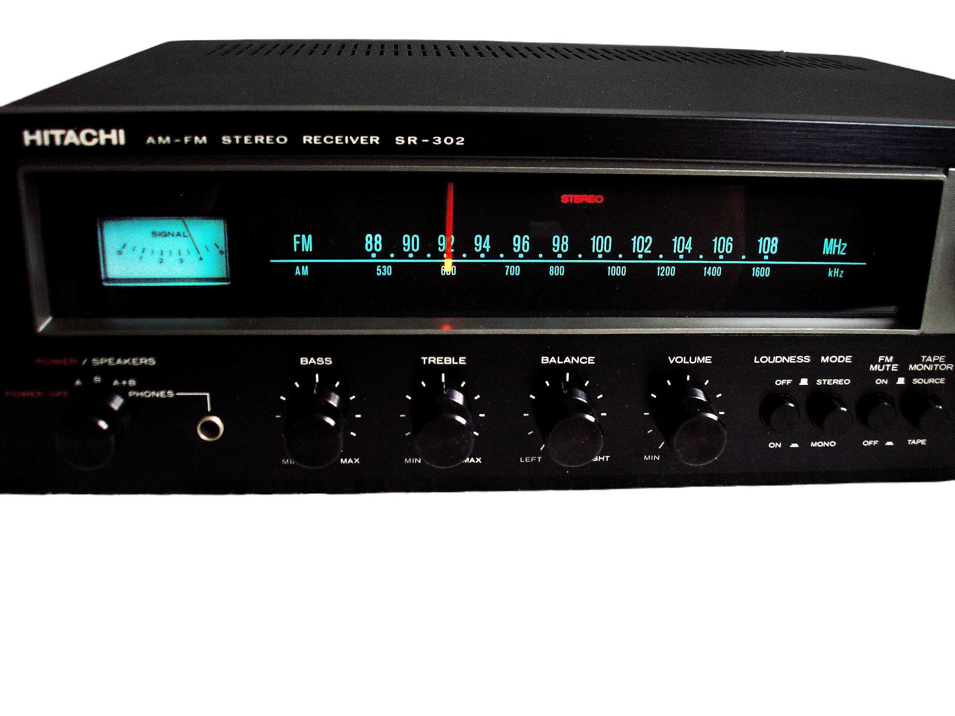HITACHI SR-302 / Audiophile HI END Receiver 1975r. / Nowy Nieużywany