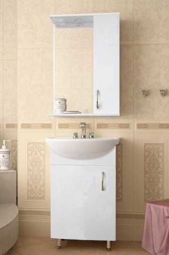 Умывальник, тумба, зеркало с пеналом. Новый комплект для ванной.