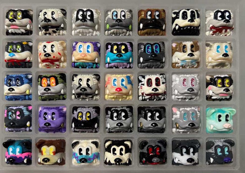 Artisan keycaps gmk артисани кнопки клавіши кейкапи клавіатура кастом