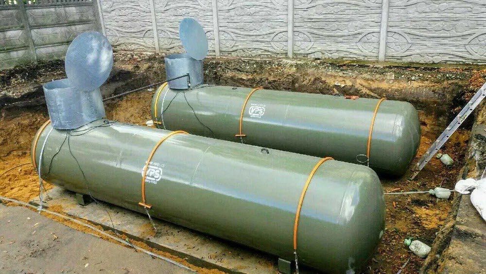 Газова ємність для пропана, LPG, резервуар газовий, газгольдер АГЗП