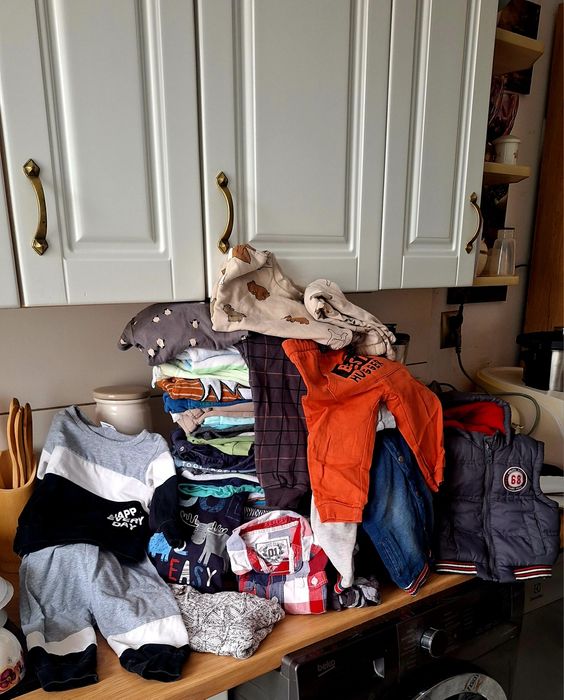 Paczka dla chłopca 74/80/86/92 (około 70szt)