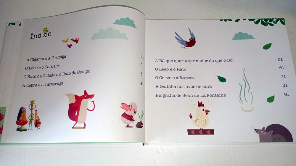 O Meu Grande livro de Fábulas de La Fontaine