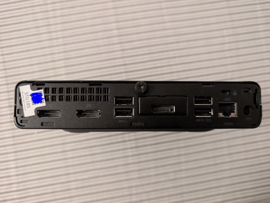 HP Elitedesk 800 G4 (i5-8400T, 16GB, 500 GB)
16 GB
500 GB