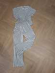 Komplet letni w paski Zara 158-164 cm