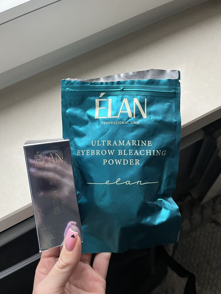 Elan ultramarine eyebrow powder+3% oxidant