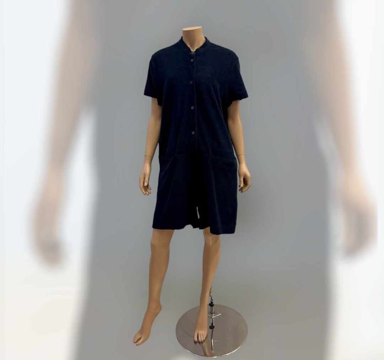 Cos welurowy kombinezon z krótkimi spodenkami damski L/XL 
100%Len 
R