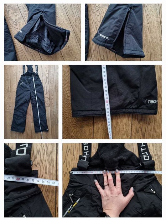Jak Nowe!  spodnie narciarskie, Outhorn, rozm L