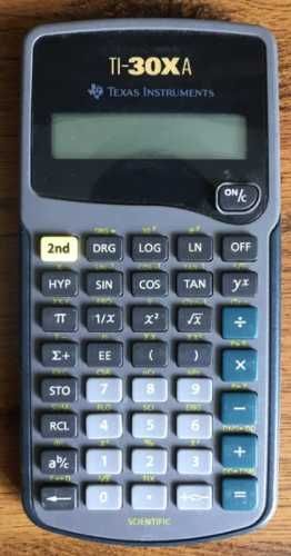 Научный калькулятор Texas Instruments TI-30XA